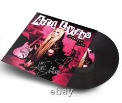 Signed AUTOGRAPHED VINYL Greatest Hits By Avril Lavigne #503 / 2000 Limited EDS