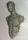 Signed Corey Ellis Limited Edition Nude Male Metal Wall Sculpture Mid Century