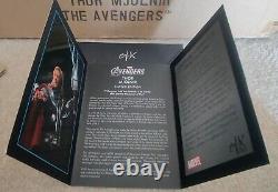 Signed EFX Thor Mjolnir 11 Limited Edition Hemsworth Marvel Avengers Rare