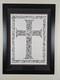 Signed Everitte Barbee Limited Edition Sanskrit Calligraphy Lithograph 31x23 Art