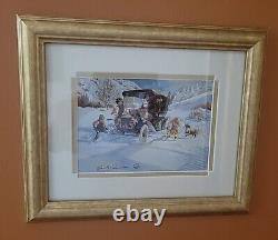 Signed Glen Hopkinson Grandma's House Limited Edition Color Lithograph 535/950