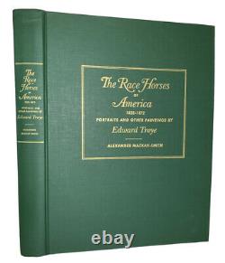 Signed Limited Ed, The Race Horses Of America 1832-1872 Edward Troye, Equestrian