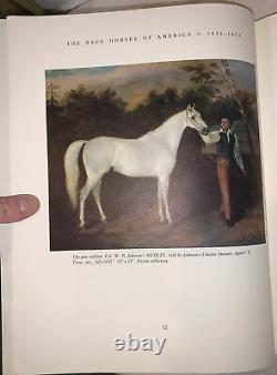 Signed Limited Ed, The Race Horses Of America 1832-1872 Edward Troye, Equestrian