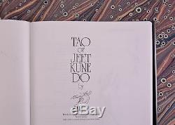 Signed, Limited Edition 316/500 Tao of Jeet Kune Do by Bruce Lee