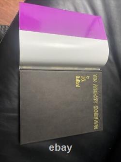 Signed Limited Edition Book The atrocity exhibition by J. G. Ballard