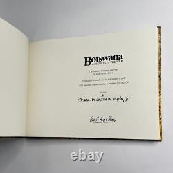 Signed Limited Edition Botswana A Brush with the Wild (1987, Quarter Leather)