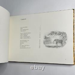 Signed Limited Edition Botswana A Brush with the Wild (1987, Quarter Leather)