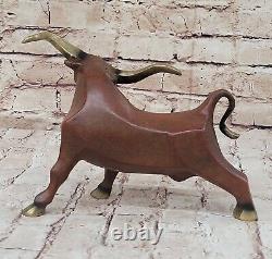Signed Limited Edition Bronze Sculpture Modern Abstract Artwork to Picasso Decor