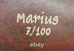 Signed Limited Edition Bronze Sculpture Modern Abstract Artwork to Picasso Decor