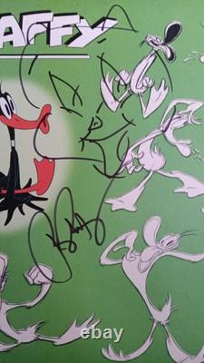 Signed Lithograph Daffy Duck Limited Edition 11,5 x 17,5