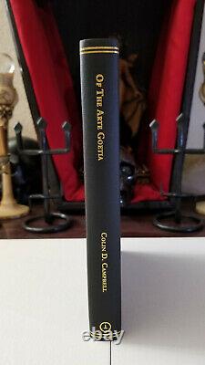 Signed! OF THE ARTE GOETIA by COLIN D. CAMPBELL Occult Grimoire Sitra Achra
