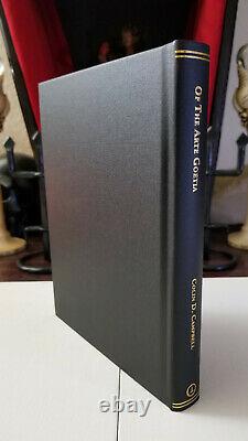 Signed! OF THE ARTE GOETIA by COLIN D. CAMPBELL Occult Grimoire Sitra Achra