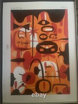 Signed limited Edition Screen Print From Artist Tim Biskup