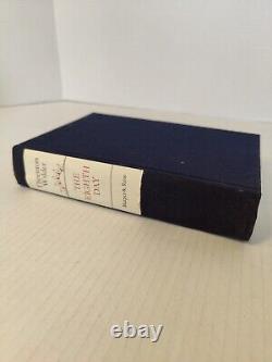 Signed limited edition of The Eighth day by Thornton Wilder #228 out of 500