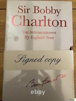 Sir Bobby Charlton My England Years Signed Limited Edition