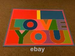Sir Peter Blake I Love You Limited Edition Signed Print (35/200)