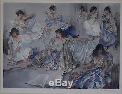 Sir William Russell Flint Variation Limited Edition Signed & Gallery Stamped