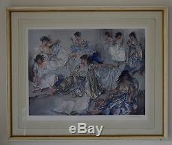 Sir William Russell Flint Variation Limited Edition Signed & Gallery Stamped