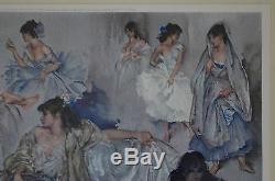 Sir William Russell Flint Variation Limited Edition Signed & Gallery Stamped