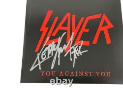 Slayer Kerry King Signed Autographed You Against You Limited Edition 7 Vinyl