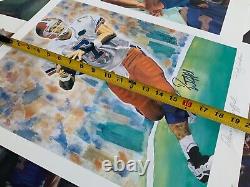 Sold Out Florida Gators Signed Danny Wuerffel Limited Edition Water Color Print
