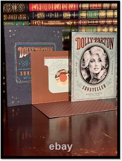 Songteller? SIGNED? By DOLLY PARTON Mint Limited Hardback 1/2500 + Demo Vinyl