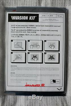 Space Invader L. A. Limited edition Invasion Kit 18 signed and numbered 2018