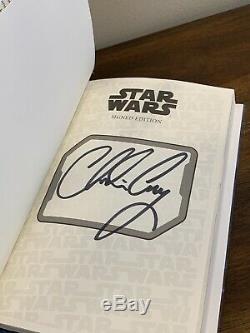 Star Wars Celebration Chicago 2019 MASTER & APPRENTICE SIGNED Book & Pin & Bag
