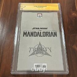 Star Wars The Mandalorian 8 Virgin Megacon Variant EM GIST CGC SS 9.8 with Card