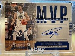 Stephen Curry 2020-21 Panini Contenders Signature MVP Auto 22/49 SP