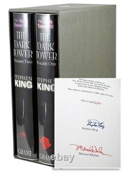 Stephen King DARK TOWER Gunslinger Signed Limited First Edition Complete 9 vol