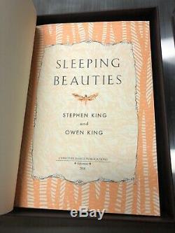 Stephen & Owen King Sleeping Beauties Signed Limited withmatching # Art Portfolio