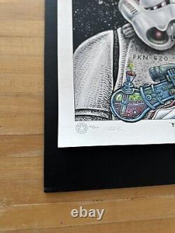 Stoned Trooper #2 on PEARL Limited Edition/200 Signed, #'d & Doodled by EMEK