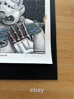 Stoned Trooper #2 on PEARL Limited Edition/200 Signed, #'d & Doodled by EMEK