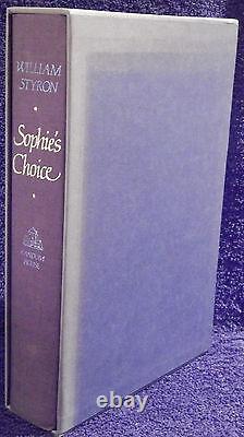 Styron, William. Sophie's Choice. Signed, Limited Edition