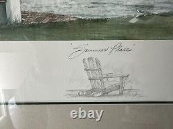 Summer Place by Barry Honowitz Artist Signed, Limited Edition, Framed