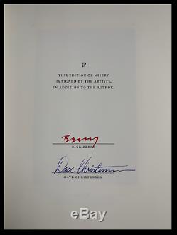 Suntup Press Misery SIGNED by Stephen King Limited Edition + Future Rights