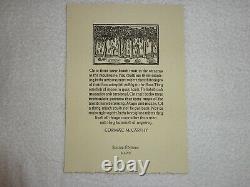 Suntup Press The Road Numbered Signed Limited Edition New with Broadside