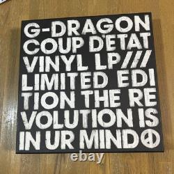 Super Rare Autographed Serial G Dragon Coup d Etat LP Limited Edition