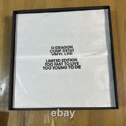 Super Rare Autographed Serial G Dragon Coup d Etat LP Limited Edition