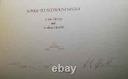 Susan George SONGS TO BEDROOM WALLS Double Signed Limited Edition