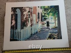 Susan Rios Georgetown Limited Edition Signed Serigraph 31-3/4x25