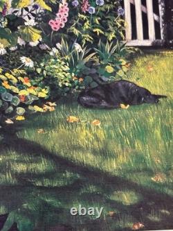 Susan Rios Nantucket Signed Serigraph 1/850 Limited Edition American Flag