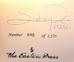 Sydney Poitier Signed Book Easton Press Limited Edition New