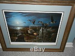 TERRY REDLIN NIGHT FLIGHT Framed Signed- Most sought after print LOOK