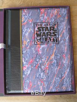 THE ART OF STAR WARS GALAXY Deluxe Limited Edition 733/1000 SIGNED by MOEBIUS ua