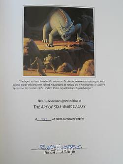 THE ART OF STAR WARS GALAXY Deluxe Limited Edition 733/1000 SIGNED by MOEBIUS ua