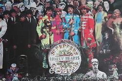 THE BEATLES SGT. PEPPER'S LONELY HEARTS CLUB BAND LIMITED EDITION PRINT with COA