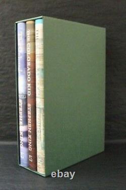 THE COLORADO KID HAVEN Stephen King 3 x SIGNED LTD MATCHING # SLIPCASED SET