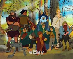 THE LORD OF THE RINGS ORIGINAL BAKSHI LIMITED EDITION PRINT with Free Autograph